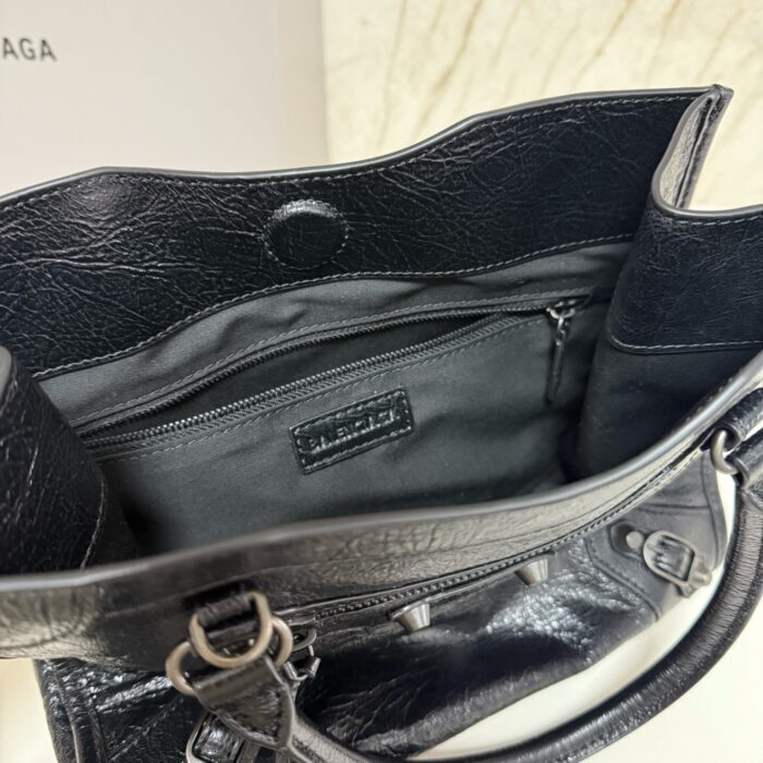 발렌시아가 르 시티 스몰 토트백 블랙 레플리카 미러급 SA급 S급 고퀄리티 최상급 하이엔드 가방 [여성] 3