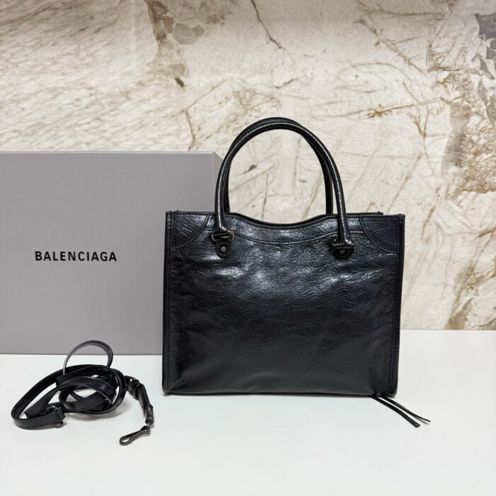 발렌시아가 르 시티 스몰 토트백 블랙 레플리카 미러급 SA급 S급 고퀄리티 최상급 하이엔드 가방 [여성] 2