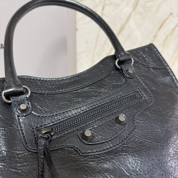 발렌시아가 르 시티 스몰 토트백 블랙 레플리카 미러급 SA급 S급 고퀄리티 최상급 하이엔드 가방 [여성] 7