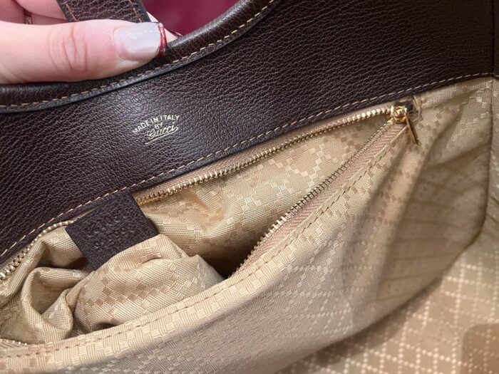 구찌 메르카토 미디움 토트백 샌드 브라운 866645 레플리카 미러급 SA급 S급 고퀄리티 최상급 하이엔드 가방 [여성] 9