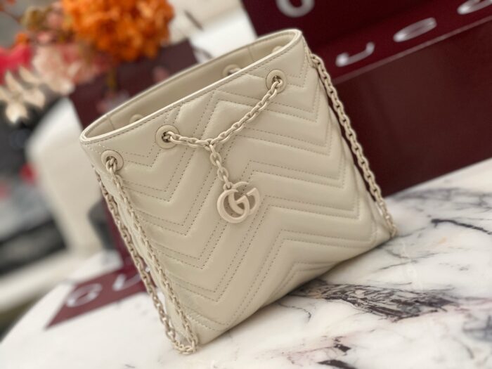 구찌 GG 마몽 나노 버킷백 856404 아이보리 레플리카 미러급 SA급 S급 고퀄리티 최상급 하이엔드 가방 [여성] 4