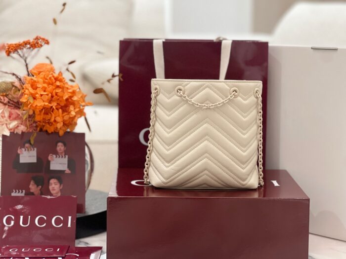 구찌 GG 마몽 나노 버킷백 856404 아이보리 레플리카 미러급 SA급 S급 고퀄리티 최상급 하이엔드 가방 [여성] 2