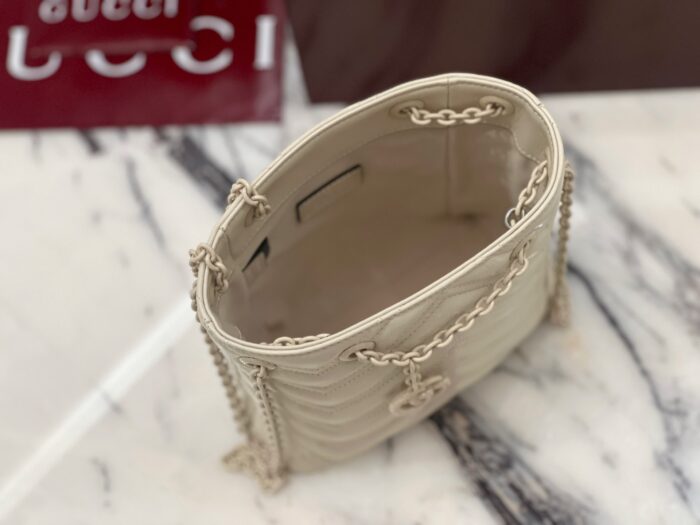 구찌 GG 마몽 나노 버킷백 856404 아이보리 레플리카 미러급 SA급 S급 고퀄리티 최상급 하이엔드 가방 [여성] 3