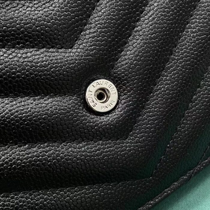 생로랑 마틀라세 모노그램 체인 숄더백 지갑 393953 스몰 블랙 실버 레플리카 미러급 SA급 S급 고퀄리티 최상급 하이엔드 가방 [여성] 8