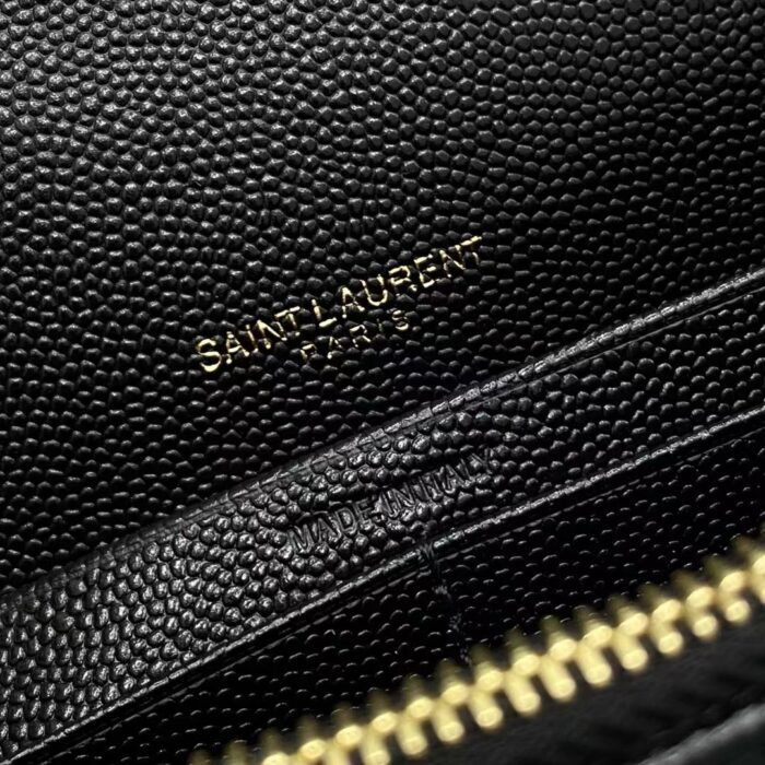생로랑 마틀라세 모노그램 체인 숄더백 지갑 393953 스몰 블랙 골드 레플리카 미러급 SA급 S급 고퀄리티 최상급 하이엔드 가방 [여성] 12