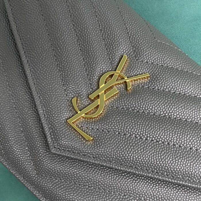 생로랑 마틀라세 모노그램 체인 숄더백 지갑 393953 스몰 올리브 골드 레플리카 미러급 SA급 S급 고퀄리티 최상급 하이엔드 가방 [여성] 6
