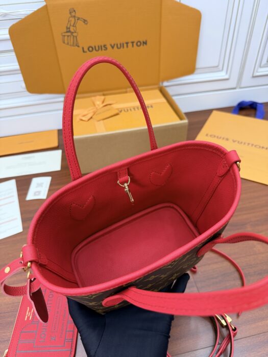 루이비통 네버풀 인사이드 아웃 BB M28318 브라운 레드 레플리카 미러급 SA급 S급 고퀄리티 최상급 하이엔드 가방 [여성] 5