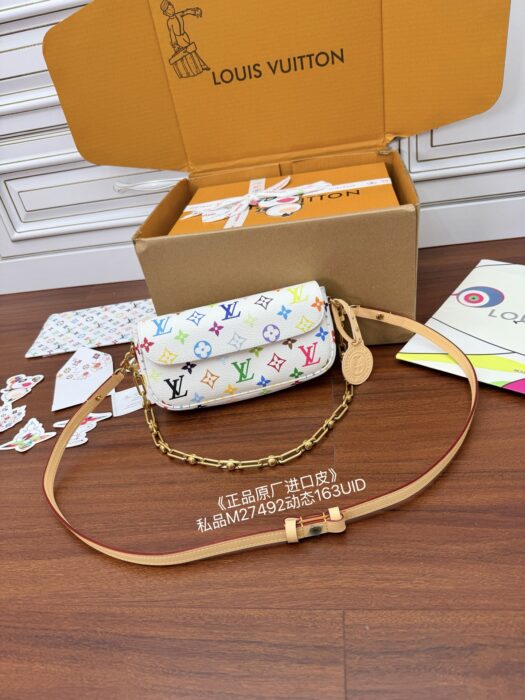 루이비통 LV X TM 월릿 온 체인 아이비 M27492 화이트 레플리카 미러급 SA급 S급 고퀄리티 최상급 하이엔드 가방 [여성] 5