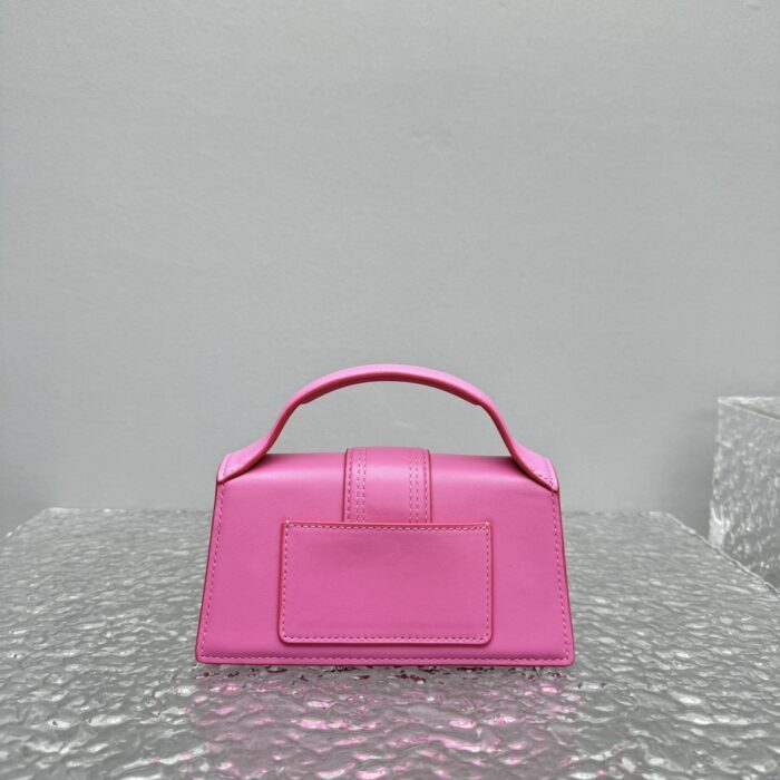 자크뮈스 밤비노 크로스바디 플랩백 다크 핑크 스몰 금장 레더 레플리카 미러급 SA급 S급 고퀄리티 최상급 하이엔드 가방 [여성] 3