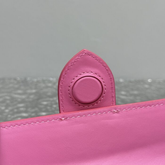 자크뮈스 밤비노 크로스바디 플랩백 다크 핑크 스몰 금장 레더 레플리카 미러급 SA급 S급 고퀄리티 최상급 하이엔드 가방 [여성] 8