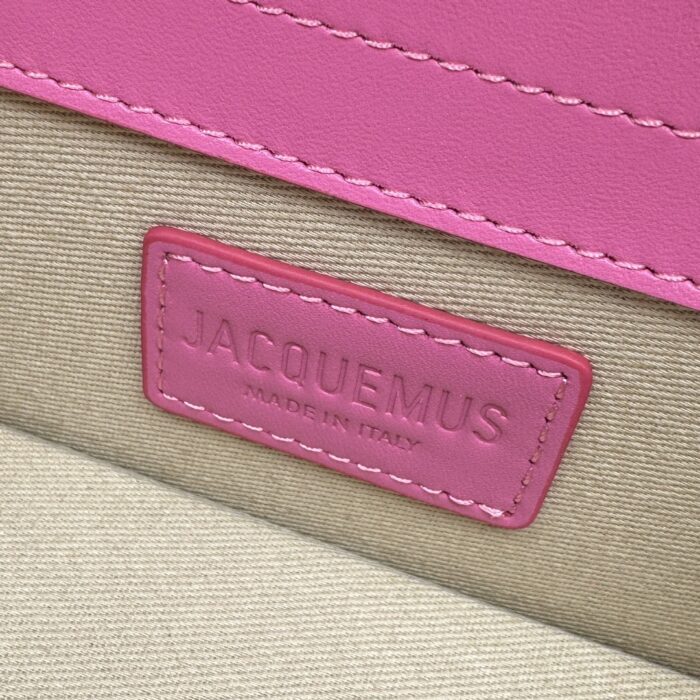 자크뮈스 밤비노 크로스바디 플랩백 다크 핑크 스몰 금장 레더 레플리카 미러급 SA급 S급 고퀄리티 최상급 하이엔드 가방 [여성] 9
