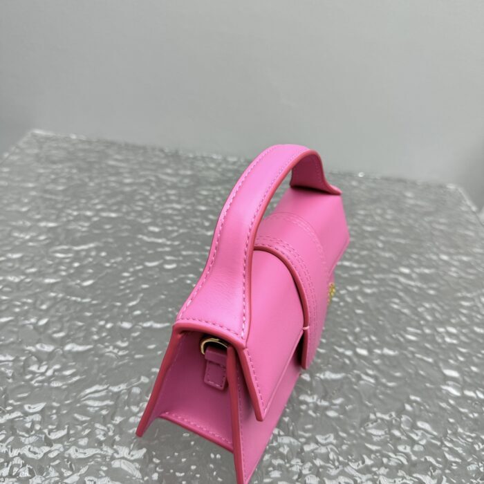 자크뮈스 밤비노 크로스바디 플랩백 다크 핑크 스몰 금장 레더 레플리카 미러급 SA급 S급 고퀄리티 최상급 하이엔드 가방 [여성] 7