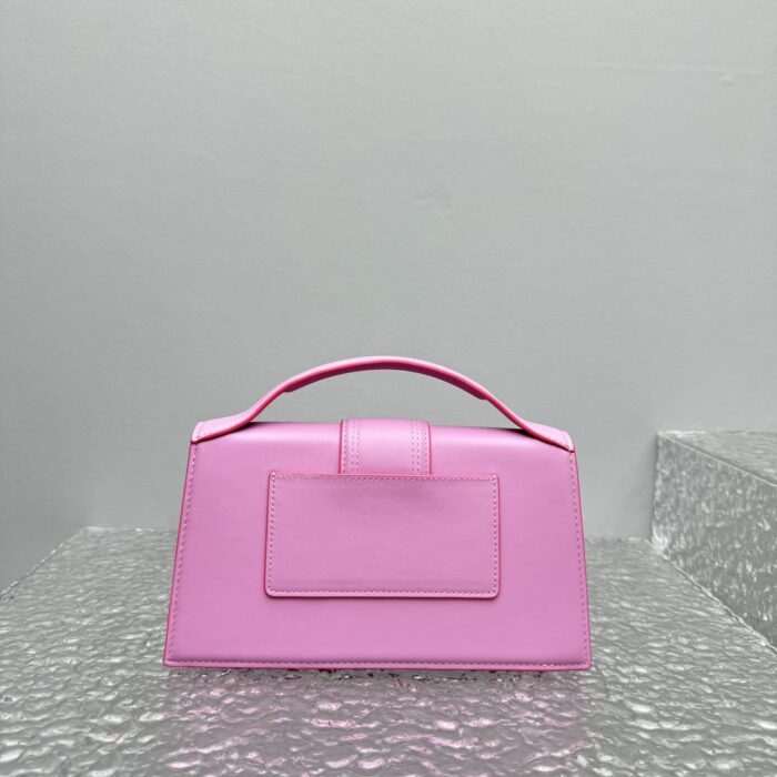 자크뮈스 밤비노 크로스바디 플랩백 핑크 라지 금장 레더 레플리카 미러급 SA급 S급 고퀄리티 최상급 하이엔드 가방 [여성] 3