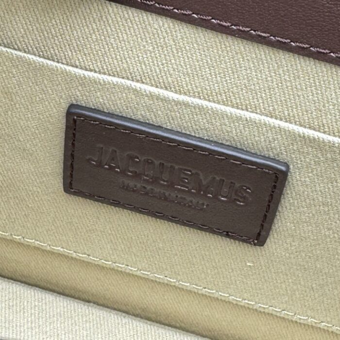 자크뮈스 르 치키토 시그니쳐 핸드백 다크 브라운 미디엄 금장 레더 레플리카 미러급 SA급 S급 고퀄리티 최상급 하이엔드 가방 [여성] 10