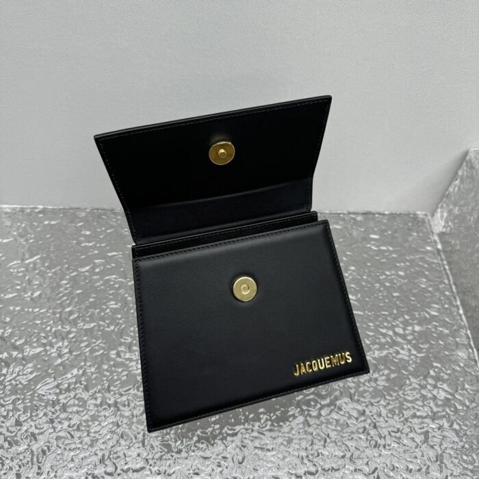 자크뮈스 르 치키토 시그니쳐 핸드백 블랙 미디엄 금장 레더 레플리카 미러급 SA급 S급 고퀄리티 최상급 하이엔드 가방 [여성] 7