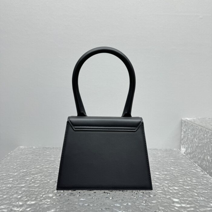 자크뮈스 르 치키토 시그니쳐 핸드백 블랙 미디엄 금장 레더 레플리카 미러급 SA급 S급 고퀄리티 최상급 하이엔드 가방 [여성] 3