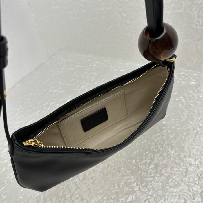 자크뮈스 르 비쥬 펄 비디드 숄더백 블랙 금장 레더 레플리카 미러급 SA급 S급 고퀄리티 최상급 하이엔드 가방 [여성] 5