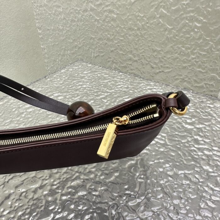 자크뮈스 르 비쥬 펄 비디드 숄더백 와인 금장 레더 레플리카 미러급 SA급 S급 고퀄리티 최상급 하이엔드 가방 [여성] 8