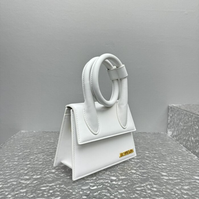 자크뮈스 르 치키토 노드 코일드 핸드백 화이트 금장 레더 레플리카 미러급 SA급 S급 고퀄리티 최상급 하이엔드 가방 [여성] 6