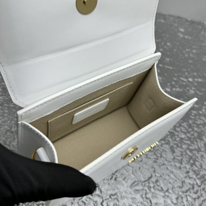 자크뮈스 르 치키토 노드 코일드 핸드백 화이트 금장 레더 레플리카 미러급 SA급 S급 고퀄리티 최상급 하이엔드 가방 [여성] 5