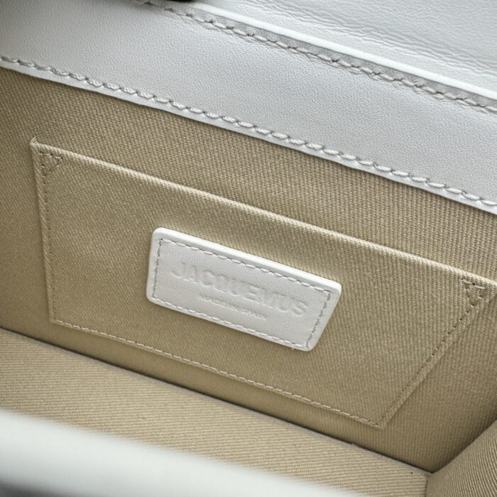자크뮈스 르 치키토 노드 코일드 핸드백 화이트 금장 레더 레플리카 미러급 SA급 S급 고퀄리티 최상급 하이엔드 가방 [여성] 12