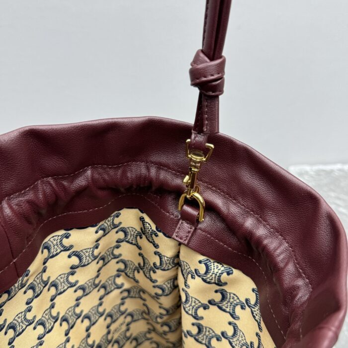 셀린느 크리스탈 파우치 램스킨 와인 레플리카 미러급 SA급 S급 고퀄리티 최상급 하이엔드 가방 [여성] 12