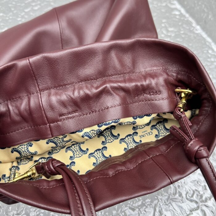 셀린느 크리스탈 파우치 램스킨 와인 레플리카 미러급 SA급 S급 고퀄리티 최상급 하이엔드 가방 [여성] 11