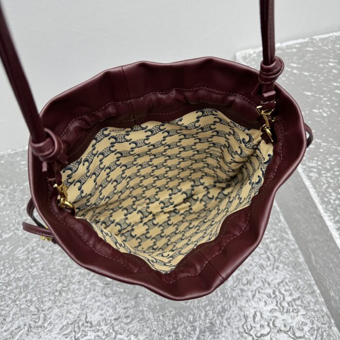 셀린느 크리스탈 파우치 램스킨 와인 레플리카 미러급 SA급 S급 고퀄리티 최상급 하이엔드 가방 [여성] 4