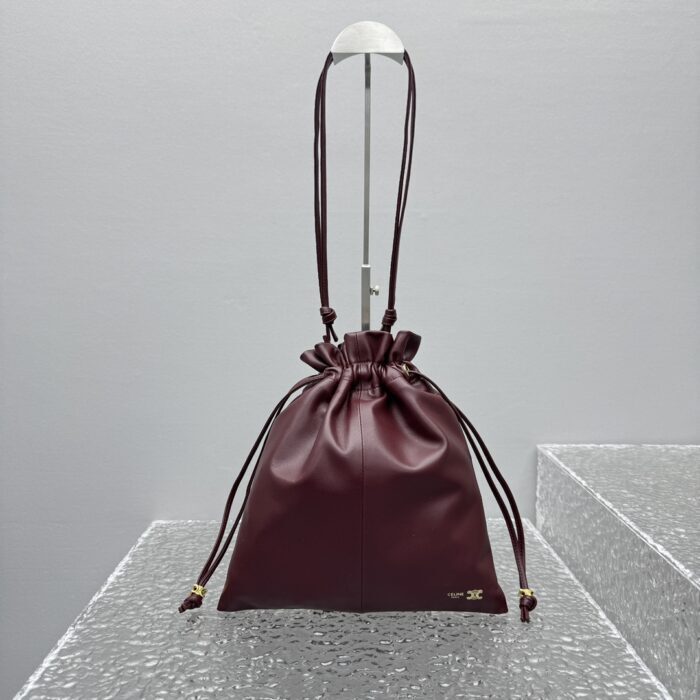 셀린느 크리스탈 파우치 램스킨 와인 레플리카 미러급 SA급 S급 고퀄리티 최상급 하이엔드 가방 [여성] 2