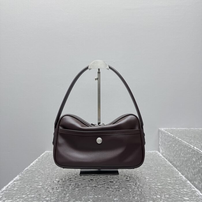 아크네스튜디오 카메로 키트 크로스바디백 초콜릿 브라운 스몰 레플리카 미러급 SA급 S급 고퀄리티 최상급 하이엔드 가방 [여성] 4