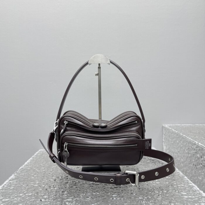 아크네스튜디오 카메로 키트 크로스바디백 초콜릿 브라운 스몰 레플리카 미러급 SA급 S급 고퀄리티 최상급 하이엔드 가방 [여성] 9