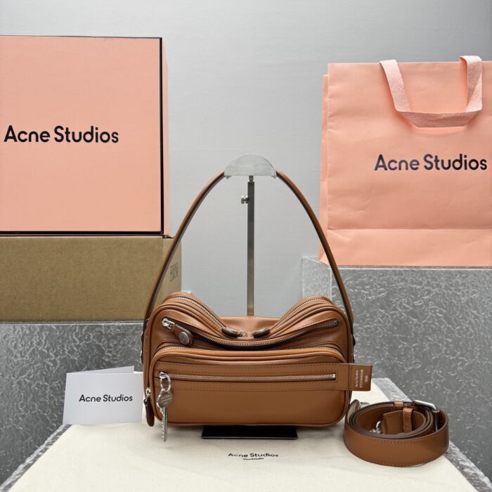 아크네스튜디오 카메로 키트 크로스바디백 꼬냑 스몰 레플리카 미러급 SA급 S급 고퀄리티 최상급 하이엔드 가방 [여성] 4