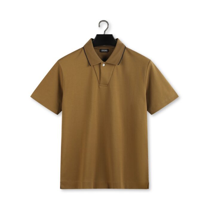 제냐 단색 폴로티 / 카라티 / 반팔티 브라운 레플리카 미러급 SA급 S급 고퀄리티 하이엔드 최상급 의류 [남성] 4