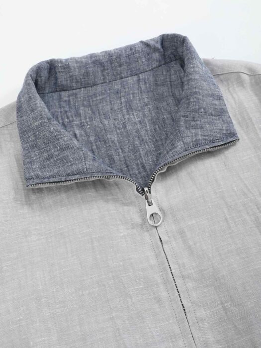 로로피아나 아마 리버시블 봄버자켓 양면 그레이 레플리카 미러급 SA급 S급 고퀄리티 하이엔드 최상급 의류 [남성] 8