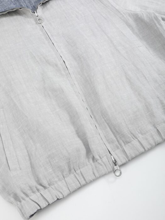 로로피아나 아마 리버시블 봄버자켓 양면 그레이 레플리카 미러급 SA급 S급 고퀄리티 하이엔드 최상급 의류 [남성] 11