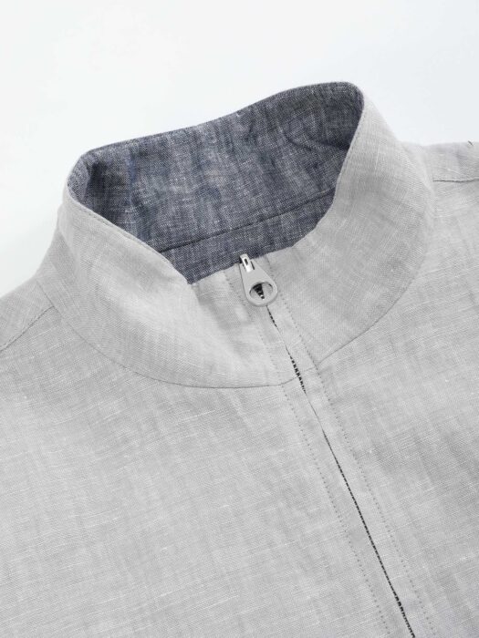 로로피아나 아마 리버시블 봄버자켓 양면 그레이 레플리카 미러급 SA급 S급 고퀄리티 하이엔드 최상급 의류 [남성] 7