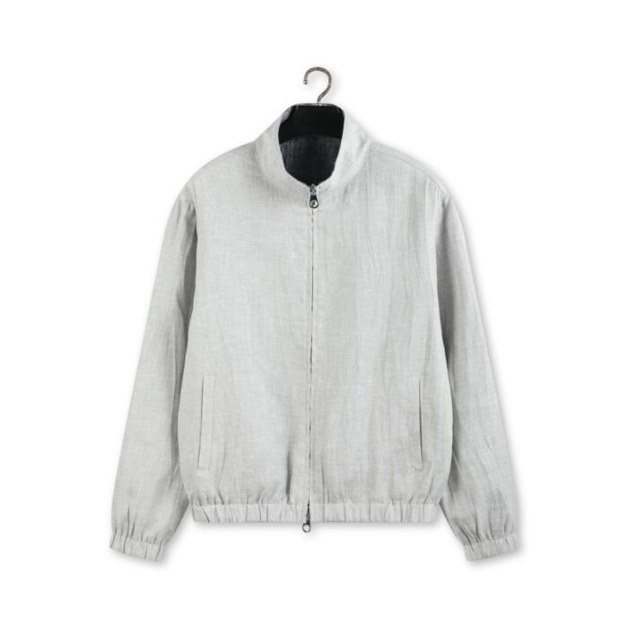 로로피아나 아마 리버시블 봄버자켓 양면 그레이 레플리카 미러급 SA급 S급 고퀄리티 하이엔드 최상급 의류 [남성] 5