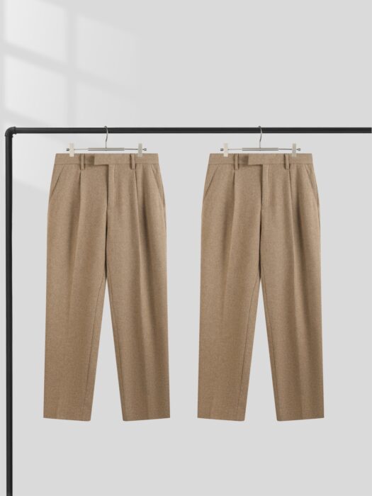 제냐 캐쥬얼 양털혼방 팬츠 양복 하의 카키 레플리카 미러급 SA급 S급 고퀄리티 하이엔드 최상급 의류 [남성]