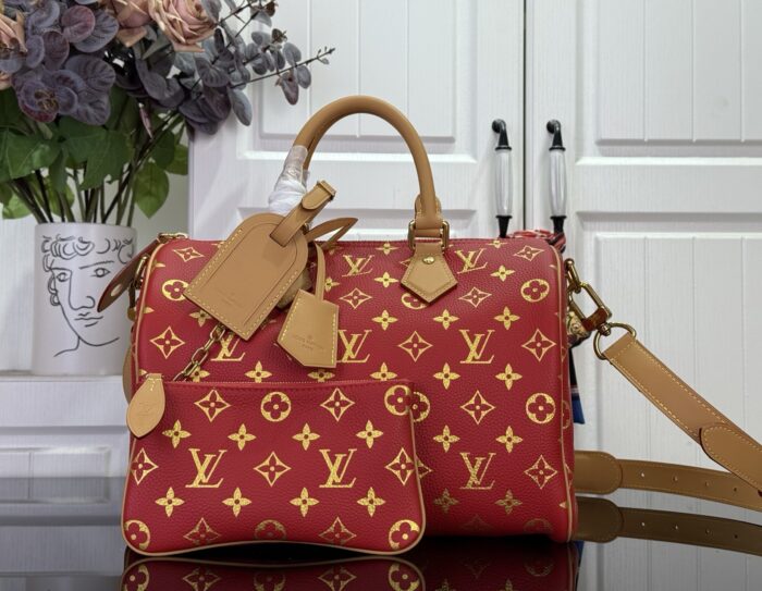 루이비통 스피디 P9 반둘리에 30 M15281 레드 레플리카 미러급 SA급 S급 고퀄리티 최상급 하이엔드 가방 [남성여성공용]