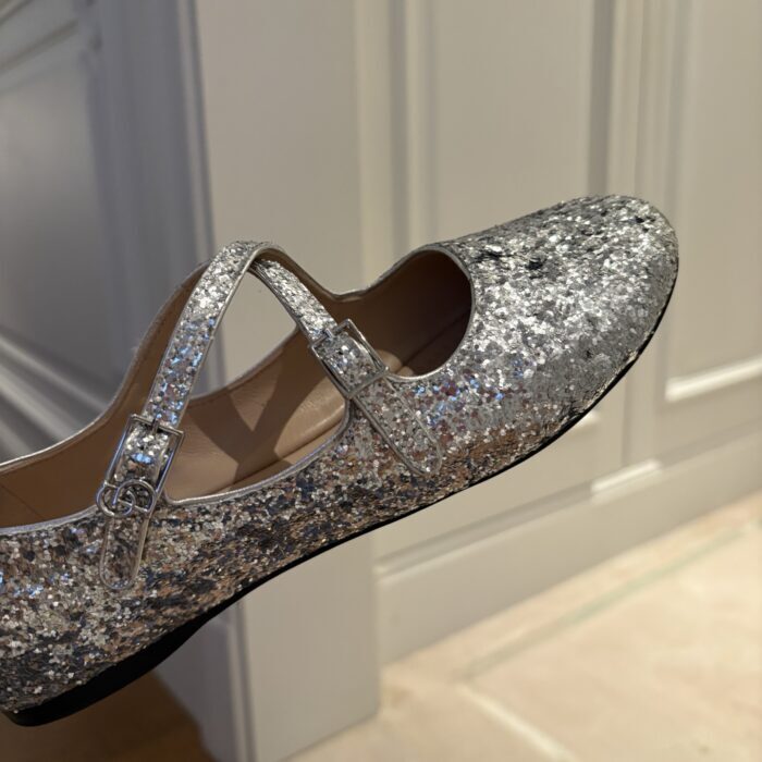 디올 Very Dior 발레리나 플랫 실버 레플리카 미러급 SA급 S급 고퀄리티 최상급 하이엔드 신발 [여성] 10