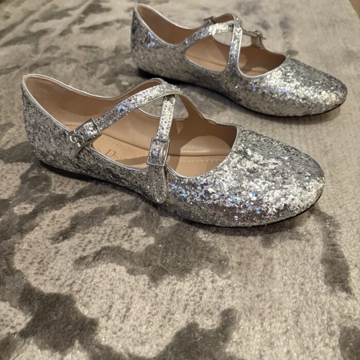 디올 Very Dior 발레리나 플랫 실버 레플리카 미러급 SA급 S급 고퀄리티 최상급 하이엔드 신발 [여성] 8