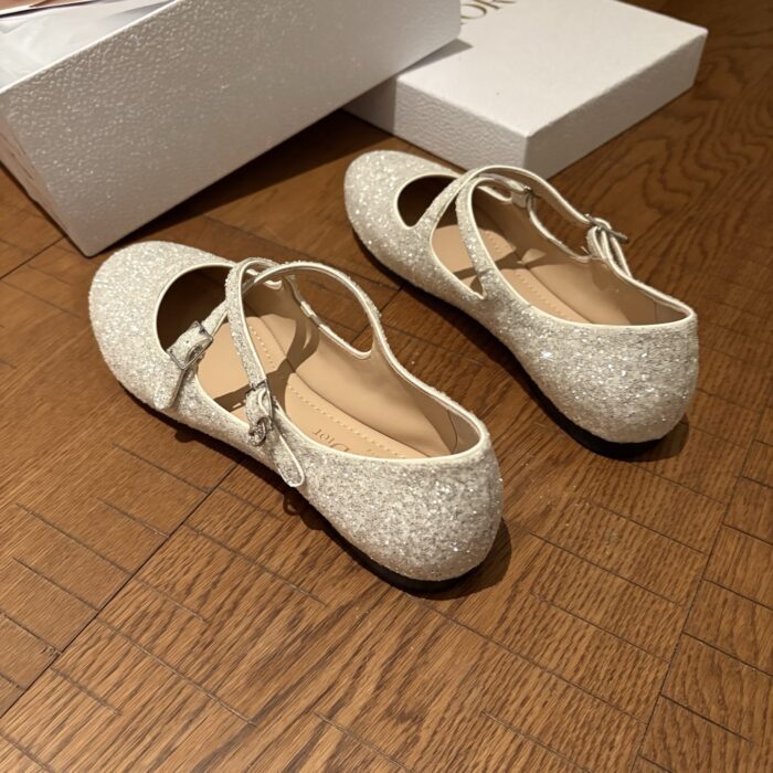디올 Very Dior 발레리나 플랫 회백색 레플리카 미러급 SA급 S급 고퀄리티 최상급 하이엔드 신발 [여성] 7