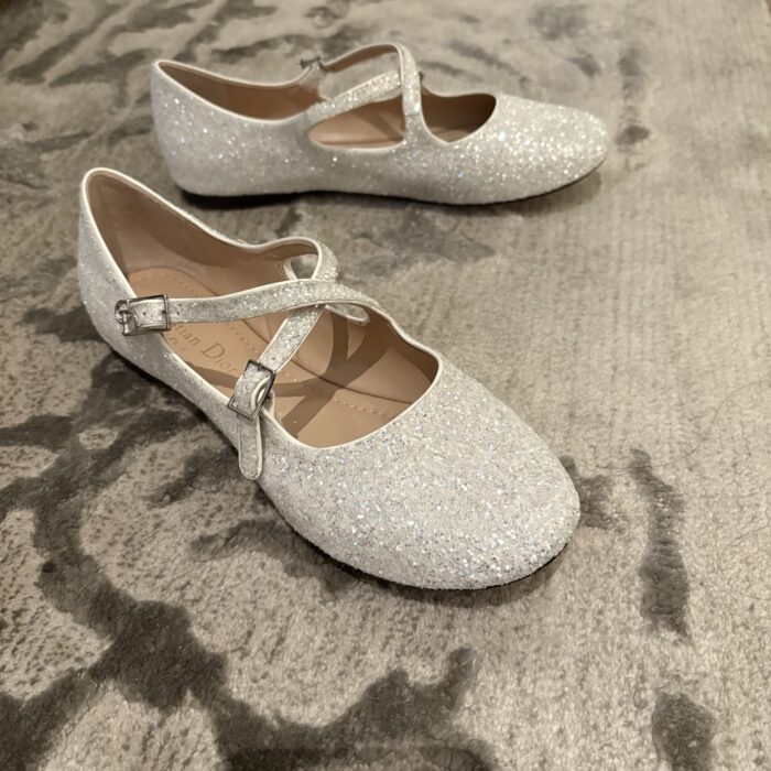 디올 Very Dior 발레리나 플랫 회백색 레플리카 미러급 SA급 S급 고퀄리티 최상급 하이엔드 신발 [여성] 3