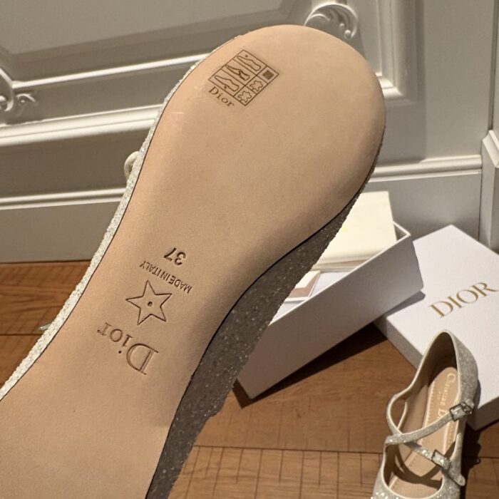 디올 Very Dior 발레리나 플랫 회백색 레플리카 미러급 SA급 S급 고퀄리티 최상급 하이엔드 신발 [여성] 11