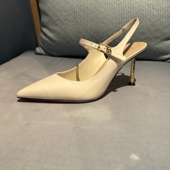 디올 Dior Icon 슬링백 펌프스 아이보리 레플리카 미러급 SA급 S급 고퀄리티 최상급 하이엔드 신발 [여성] 4