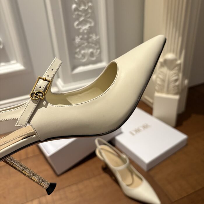 디올 Dior Icon 슬링백 펌프스 아이보리 레플리카 미러급 SA급 S급 고퀄리티 최상급 하이엔드 신발 [여성] 8