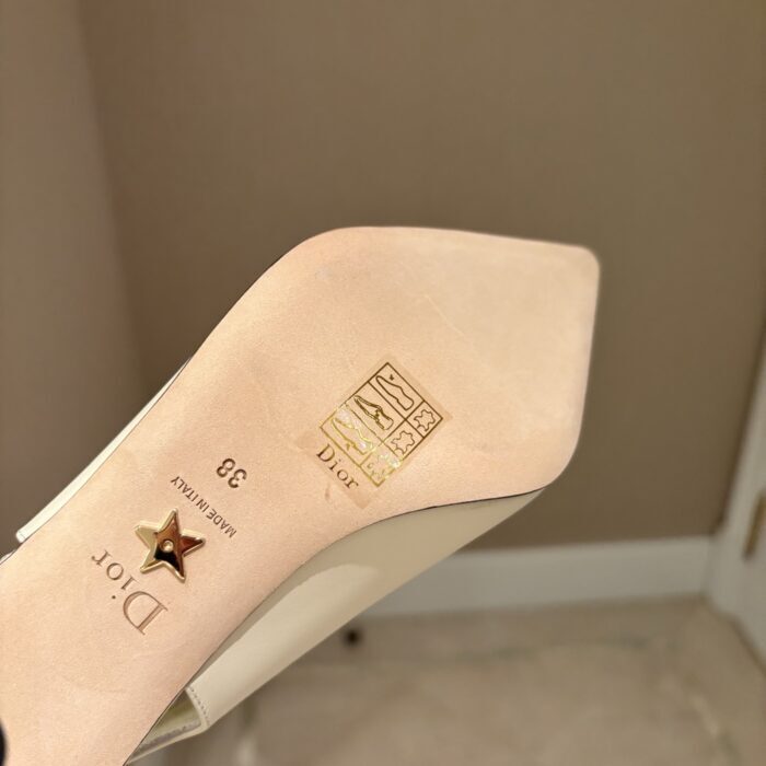 디올 Dior Icon 슬링백 펌프스 아이보리 레플리카 미러급 SA급 S급 고퀄리티 최상급 하이엔드 신발 [여성] 10