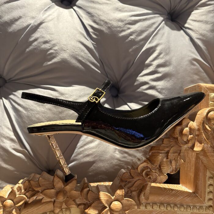 디올 Dior Icon 슬링백 펌프스 블랙 레플리카 미러급 SA급 S급 고퀄리티 최상급 하이엔드 신발 [여성] 4