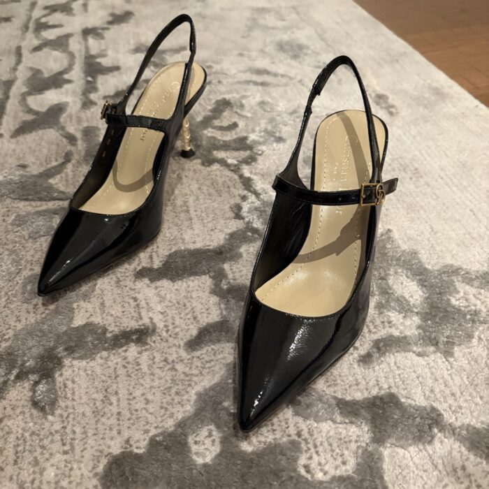 디올 Dior Icon 슬링백 펌프스 블랙 레플리카 미러급 SA급 S급 고퀄리티 최상급 하이엔드 신발 [여성] 5