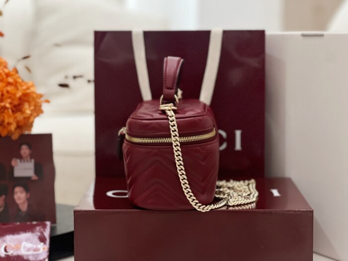 구찌 GG 마몽 나노 베니티 백 로쏘 앙코라 레드 837455 레플리카 미러급 SA급 S급 고퀄리티 최상급 하이엔드 가방 [여성] 5